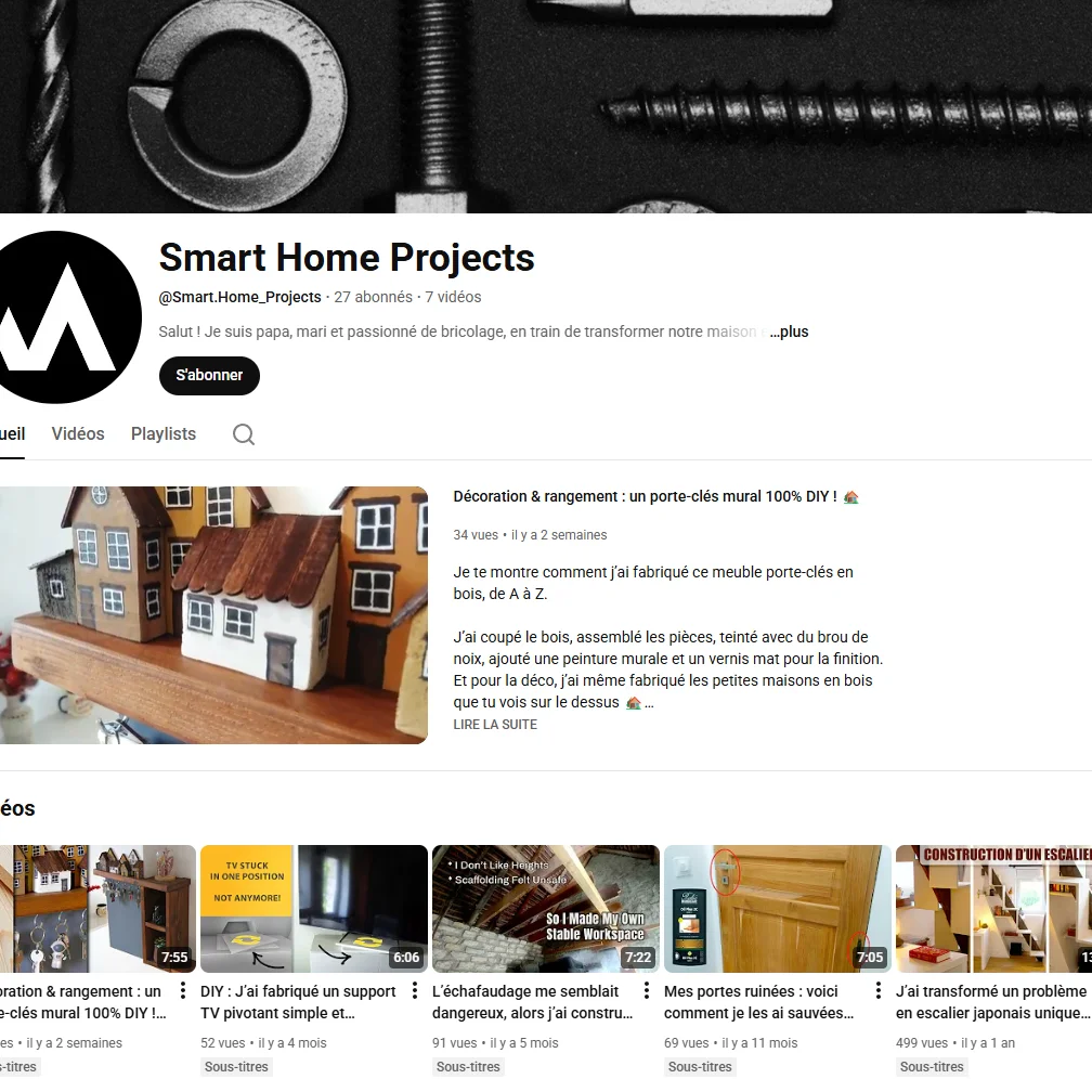 Youtube smart home projects